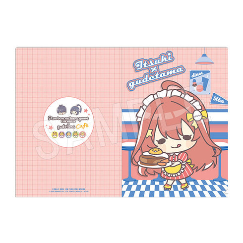 『映画 五等分の花嫁 ×ぐでたま』クリアファイル カフェVer. 中野五月
